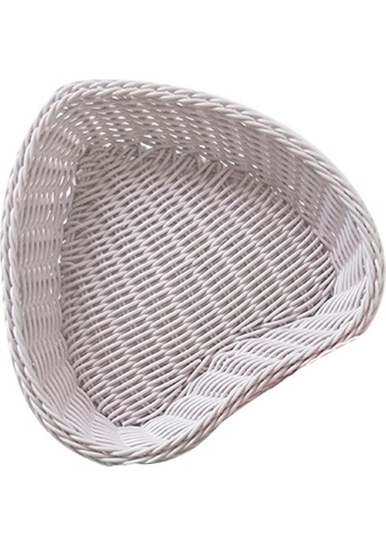 Şeklinde Sepeti Yenilikçi Gıda Tabağı Rattan Sepet (Yurt Dışından)