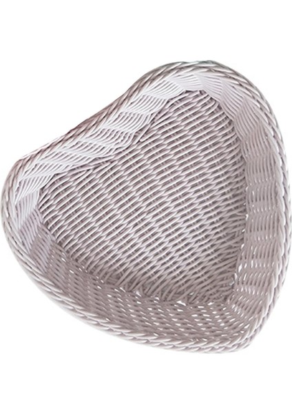 Şeklinde Sepeti Yenilikçi Gıda Tabağı Rattan Sepet (Yurt Dışından)