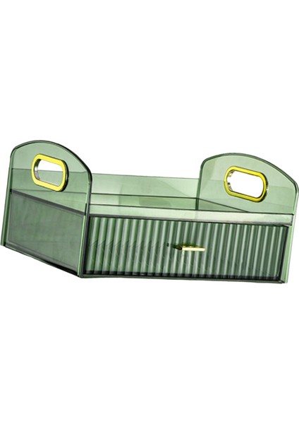 Kutusu Tezgah Üstü Düzenleyici Ruj Parfüm Odası Için , , 26CMX18.2CMX12.8CM Yeşil (Yurt Dışından)