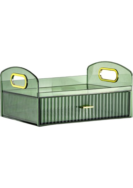 Kutusu Tezgah Üstü Düzenleyici Ruj Parfüm Odası Için , , 26CMX18.2CMX12.8CM Yeşil (Yurt Dışından) fiyatları