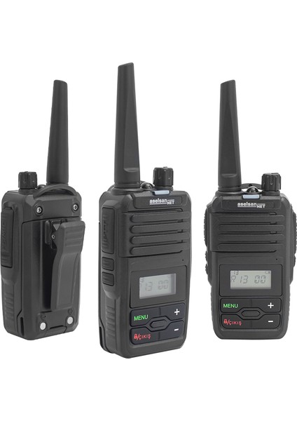 Orka Satış ve Danışmanlık Hizmetleri Shopzum Aselsan A446T Vox Özellikli 16 Kanal Ekranlı Tekli Set El Telsizi (12 Km)(Pmr 446 Seri Uyumlu)