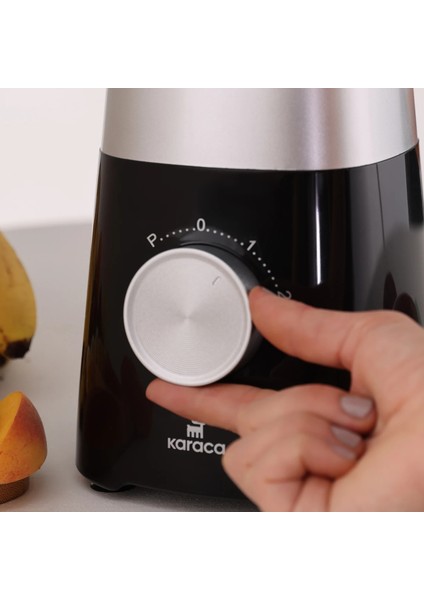 Buz Kırma Özellikli, 1,5 Lt Cam Hazneli Smoothie Blender , 1000W Güçlü Motor + Onerous Mutfak Tartısı