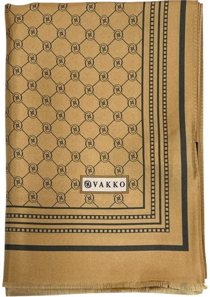Twill Ipek Şal - Özel Seri - Camel