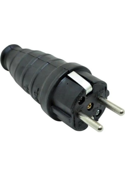 Fiş Erkek 220 V Kauçuk