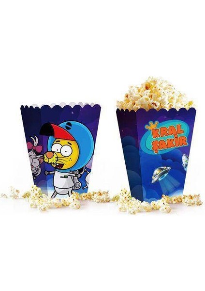 Kral Şakir Uzayda Mısır Kutusu (8 Adet)