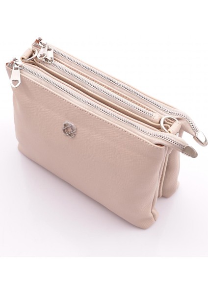 3056 Kadın Çift Gözlü Omuz ve Kol Çantası fırsatları