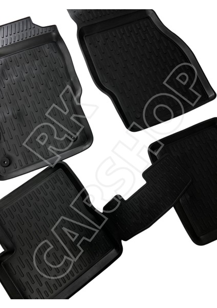 Opel Corsa D-E 2007-2015 Araca Özel Havuzlu 3D Paspas