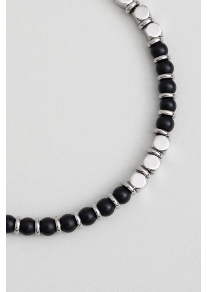 Akik Taşlı Çelik Erkek Bileklik fiyatları