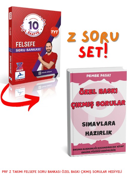 Paraf Tyt 10 Saatte Felsefe Soru Bankası & Sınava Hazırlık Soru Bankası Hediyeli