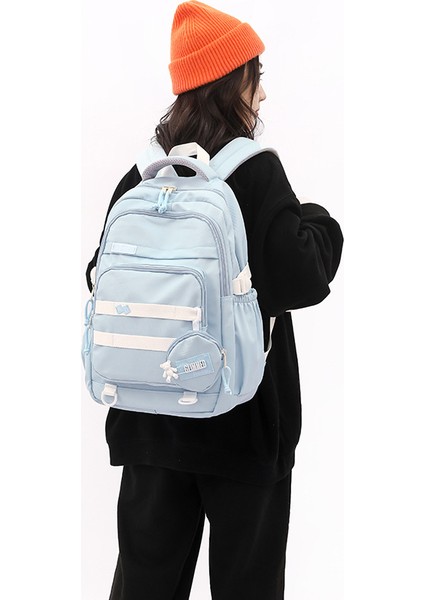 New Nylon Artistic For Boys And S, Reducing Burden, Large Capa Travel And Leisure Trendy For Primary School Students (Yurt Dışından) fırsatları