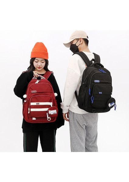 New Nylon Artistic For Boys And S, Reducing Burden, Large Capa Travel And Leisure Trendy For Primary School Students (Yurt Dışından) indirimleri