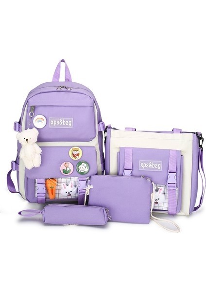 Sevimli ve Taze Öğrenci Okul Çantası (Yurt Dışından)