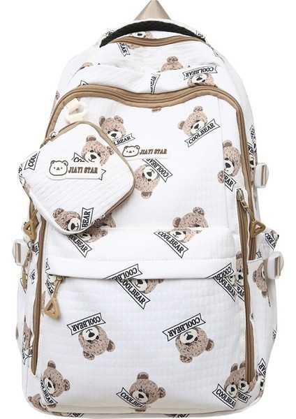 Kadın Yeni Trend Sırt Çantası/büyük Kapasiteli Lise ve Üniversite Öğrencisi Okul Çantası/omur (Yurt Dışından)