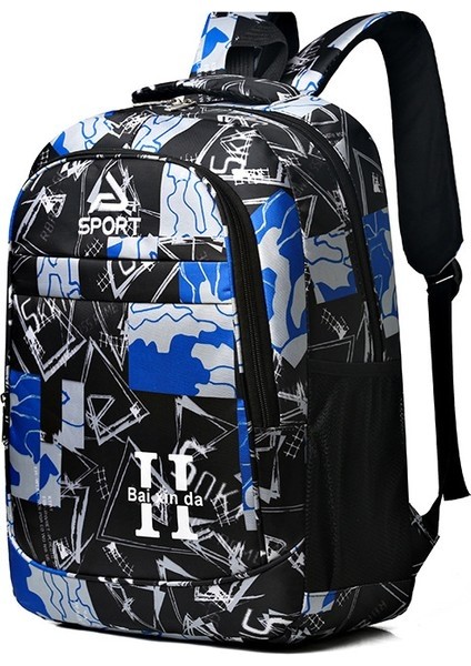 Su Geçirmez Büyük Kapasiteli Öğrenci Okul Çantası/rahat Moda Sırt Çantası (Yurt Dışından)