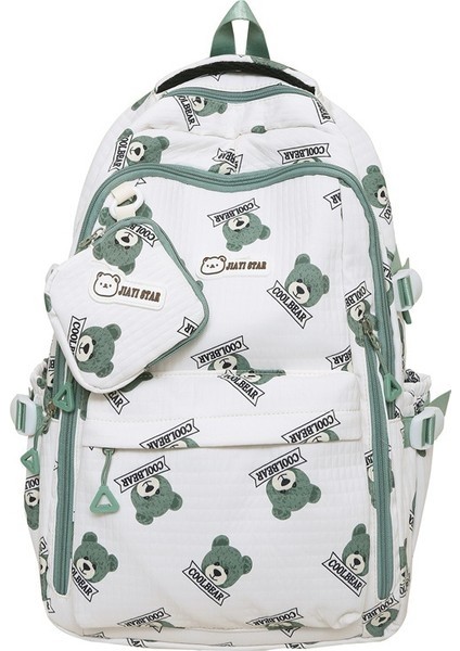 Kadın Yeni Trend Sırt Çantası/büyük Kapasiteli Lise ve Üniversite Öğrencisi Okul Çantası/omur (Yurt Dışından)