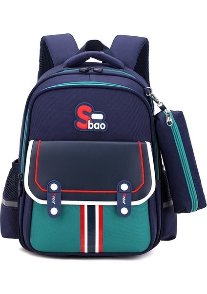 Erkek Çocuklar Için Omurga Koruma Azaltma Çocuk Omuz Sırt Çantası/ilkokul Hafif Okul Çantası/ (Yurt Dışından)