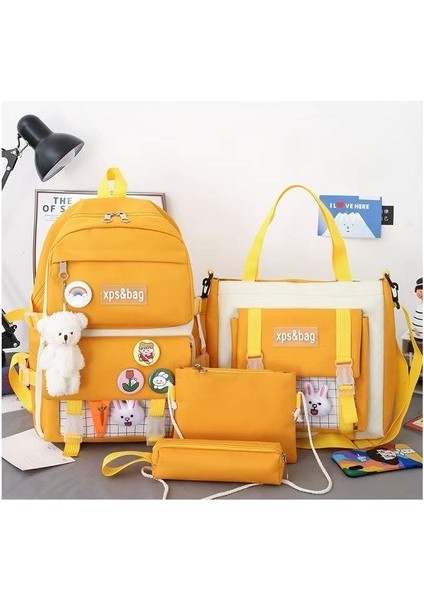 Sevimli ve Taze Öğrenci Okul Çantası (Yurt Dışından)