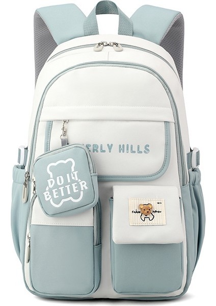 Kız Lise ve Üniversite Öğrencisi Sırt Çantası/ortaokul Öğrencisi Büyük Kapasiteli Kitap Çanta (Yurt Dışından)