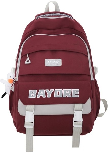 Love Home Okul Kadın Orta ve Lise Öğrencileri Büyük Kapasiteli Sırt Orta Okul Öğrencileri Rahat Alfabe Trendi Sırt Çantası (Yurt Dışından)