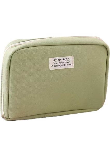 Büyük Kapasiteli Çok Fonksiyonlu Katmanlı Depolama Kalem Çantası/öğrenci Kırtasiye Kutusu Kal (Yurt Dışından)