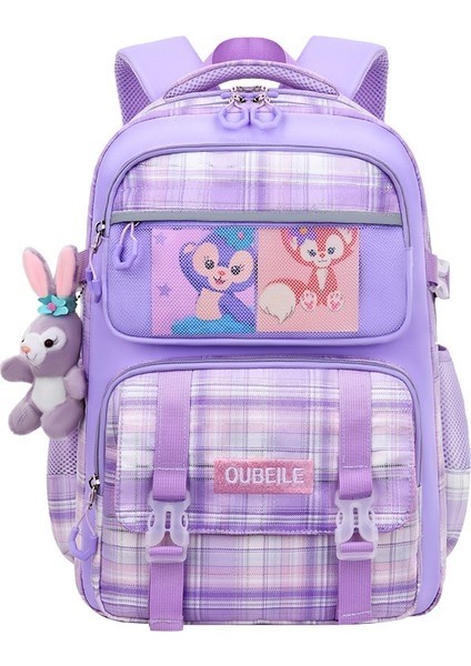 Kız Sırt Çantası, Çocuklar Için Büyük Kapasiteli Omurga Sırt Çantası (Yurt Dışından)