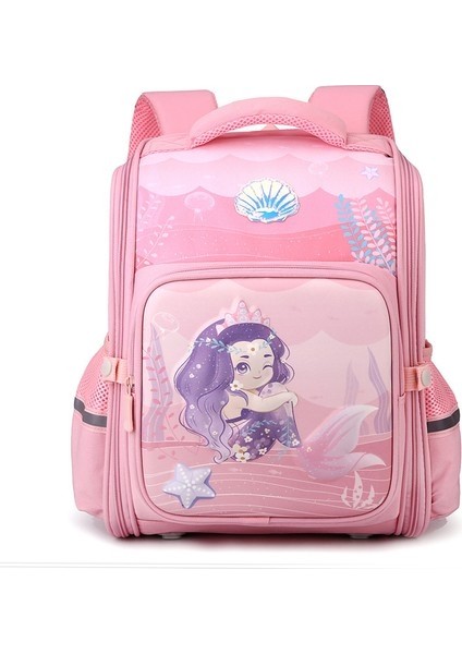 Su Geçirmez Büyük Kapasiteli Erkek ve Kız Öğrenci Okul Çantaları, Omurga Yükü Azaltma, Gecele (Yurt Dışından)