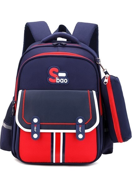 Erkek Çocuklar Için Omurga Koruma Azaltma Çocuk Omuz Sırt Çantası/ilkokul Hafif Okul Çantası/ (Yurt Dışından)