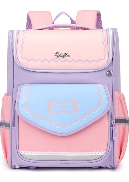 Erkek Kız Eğlence Yükü Ilkokul Okul Çantası/su Geçirmez Büyük Kapasiteli Çocuk Omuz Çantası, (Yurt Dışından)