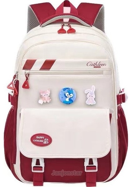 Yeni Ilköğretim Okulu Okul Çantası Hafif Kitap Çantası Büyük Kapasiteli Omuz Çantası 4-6 Sınıf Okul Çantası Büyük Boy (Yurt Dışından)