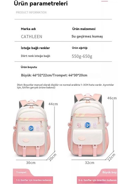 Yeni Ilköğretim Okulu Okul Çantası Hafif Kitap Çantası Büyük Kapasiteli Omuz Çantası 4-6 Sınıf Okul Çantası Büyük Boy (Yurt Dışından) fiyatları