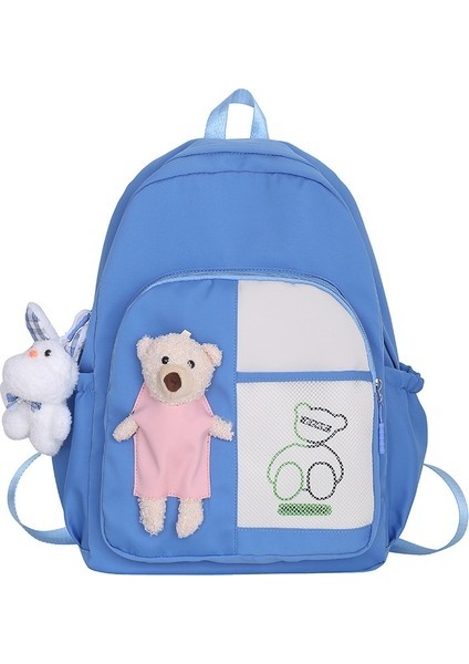 Love Home Sevimli Okul Çantası Kadın Ortaokul Öğrencisi Kore Üniversite Öğrencisi Sırt Çan (Yurt Dışından)