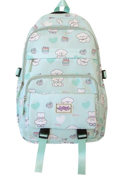 Moda Baskılı Öğrenci Okul Çantası/ortaokul Lise Büyük Kapasiteli Sırt Çantası/üniversite Sırt (Yurt Dışından)