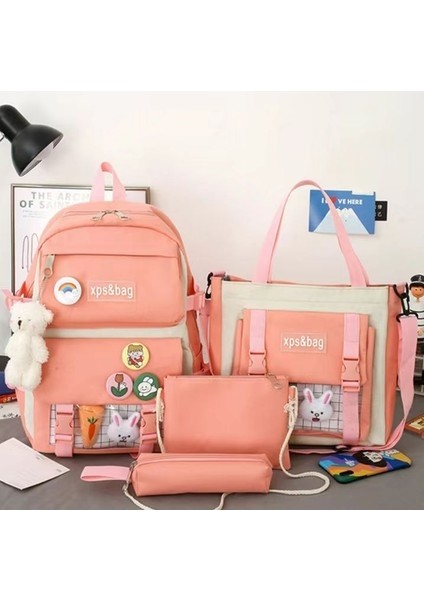 Sevimli ve Taze Öğrenci Okul Çantası (Yurt Dışından)