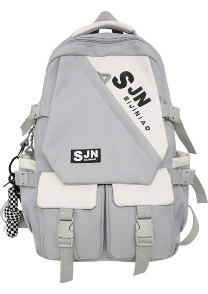 Love Home Boş Sırt Çantası Erkek Okul Çantası Kız Öğrenci Moda Trendi Ortaokul Lise Öğrenc (Yurt Dışından)