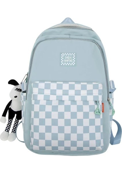 Love Home Okul Kadın Ortaokul Öğrencisi Lise Öğrencisi Büyük Kapasiteli Sırt Moda Tüm Maç (Yurt Dışından)