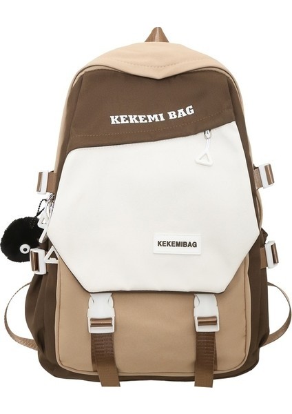 Love Home Basit Sırt Çantası 2023 Yeni Ortaokul Ilköğretim Okulu Öğrenci Çantası Büyük Kap (Yurt Dışından)