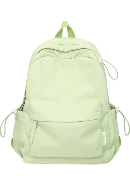 Love Home Tatlı Yumuşak Kız Düz Renk Büyük Kapasiteli Öğrenci Okul Çantası 2023 Yeni Ünive (Yurt Dışından)