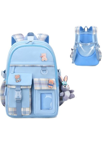 Love Home Ilkokul Kızları 1-3. Sınıflar Için Okul Çizgi Film Sevimli Çocuk Sırt ve Öğrenci Okul Çantası (Yurt Dışından)