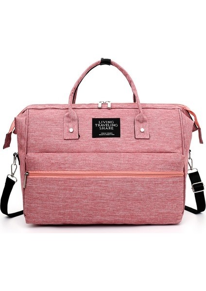 Love Home Çok Fonksiyonlu Su Geçirmez Bebek Bakım Çantası - Pembe (Yurt Dışından)