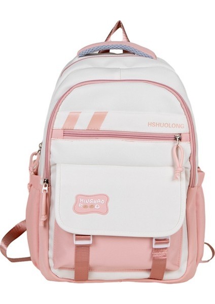 Love Home Kore Versiyonu Küçük Taze Moda Basit Bayan Omuz Sırt Seyahat ve Eğlence Büyük Ka (Yurt Dışından)