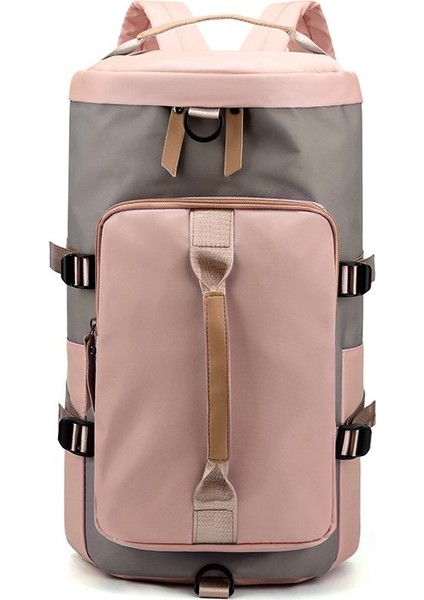 Büyük Kapasiteli Çok Fonksiyonlu Seyahat Çantası Islak ve Kuru Ayrı Omuz Spor Çantası (Yurt Dışından)