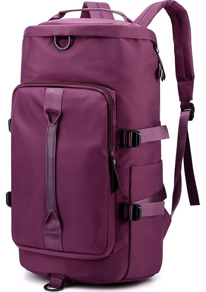 Büyük Kapasiteli Çok Fonksiyonlu Seyahat Çantası Islak ve Kuru Ayrı Omuz Spor Çantası (Yurt Dışından)