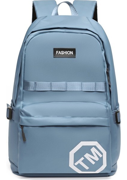 Love Home 2023 Yaz Trendi Çok Yönlü Rahat Seyahat Sırt Çantası Basit Doku Sırt Çantası Büy (Yurt Dışından)