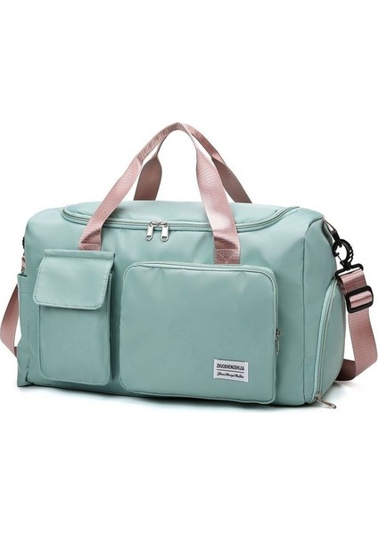 Mdsj Büyük Kapasiteli Islak ve Kuru Ayrılmış Seyahat Çantası Bağımsız Ayakkabı Deposu Spor Çantası (Yurt Dışından) fiyatları