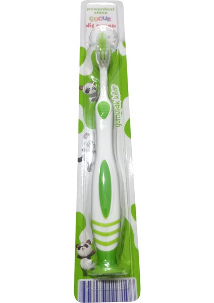 Çocuk Diş Fırçası 2'li (Yeşil, Pembe) fiyatları