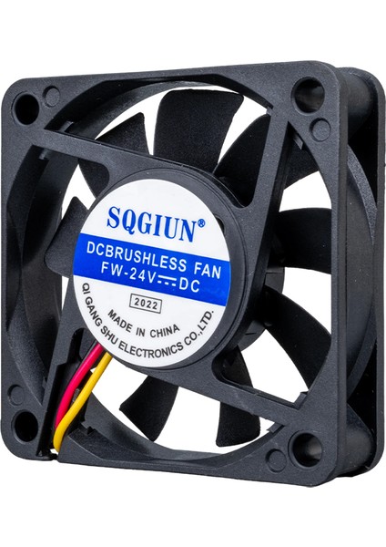 Robotrend IC-216A Fırçasız Dc Fan 60X60X15MM 24 Volt 3 Pin