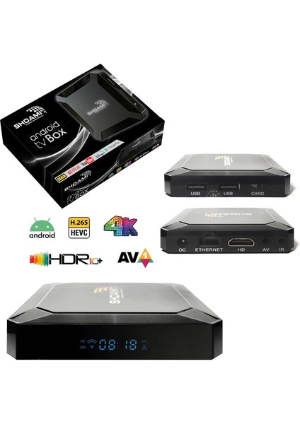 Sh-Sb2 Android Tv Box 2+16GB 4K fiyatları
