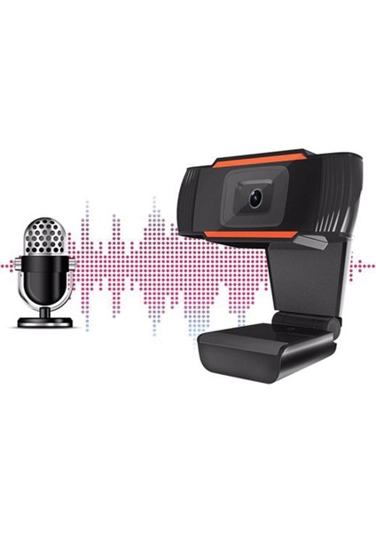 PM-2435 Tak Çalıştır 5 Mp Mikrofonlu 720P USB Webcam