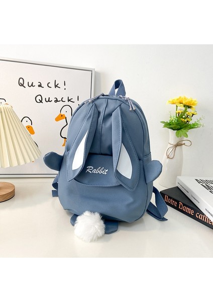 Yeni Karikatür Sevimli Çocuk Sırt Çantası Ilkokul Çantası Anaokulu 3-6 Yaşında Kore Versiyonu Çocuk Hafif Tavşan Okul Çantası (Yurt Dışından)