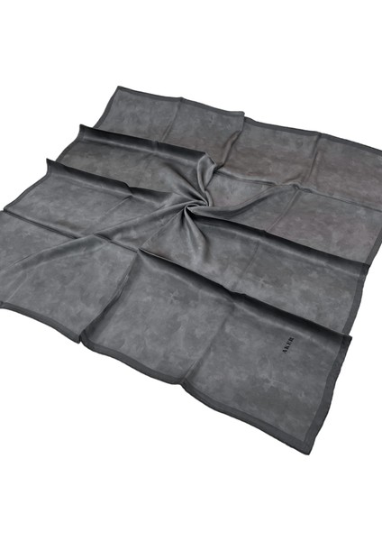 Ipek Eşarp - 7208704-372 Koyu Gri Büyük Boy Sura